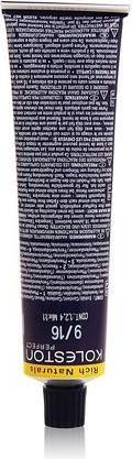 Actual product image Wella Koleston Perfect Me+ Rich Naturals (9/16 light blonde ash-violet)