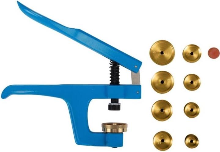 Actual product image Velleman CLOSING TOOL SET FOR WATCH CASES - 10 pcs