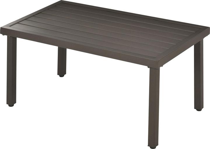 Outsunny Table d'appoint d'extérieur avec cadre en acier