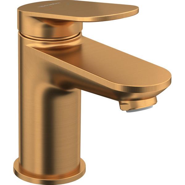 Duravit, Badarmatur, Wave Einhebel-Waschtischmischer, Ausladung 95 mm, ohne Ablaufgarnitur, WA10100020
