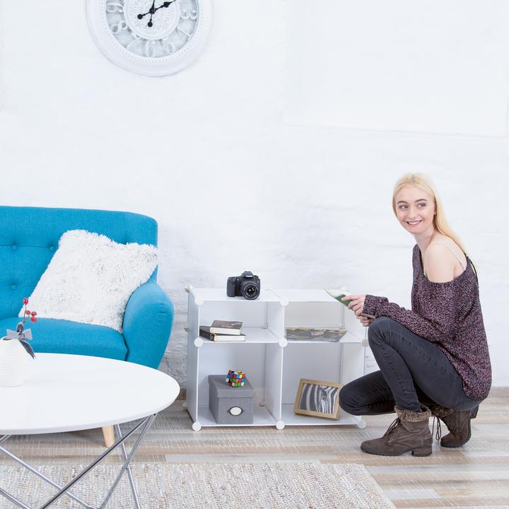 Produktbild Relaxdays Regalsystem (74.5 x 37 x 56 cm)