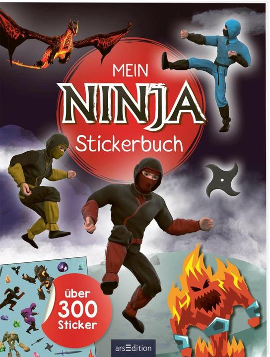 Image du produit Mon livre d'autocollants ninja