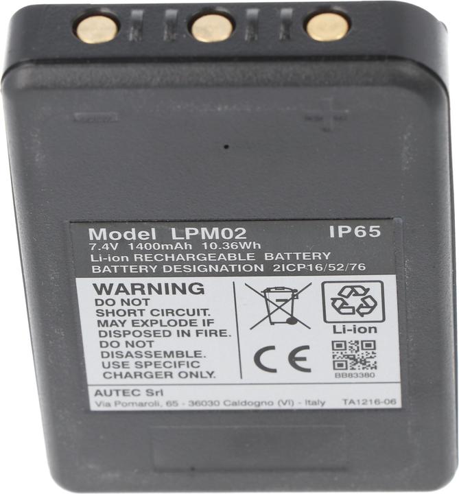 Produktbild AccuCell Akku autec LPM02 AIR, DYNAMIC, MJ, MK (7.20 V, 1400 mAh)