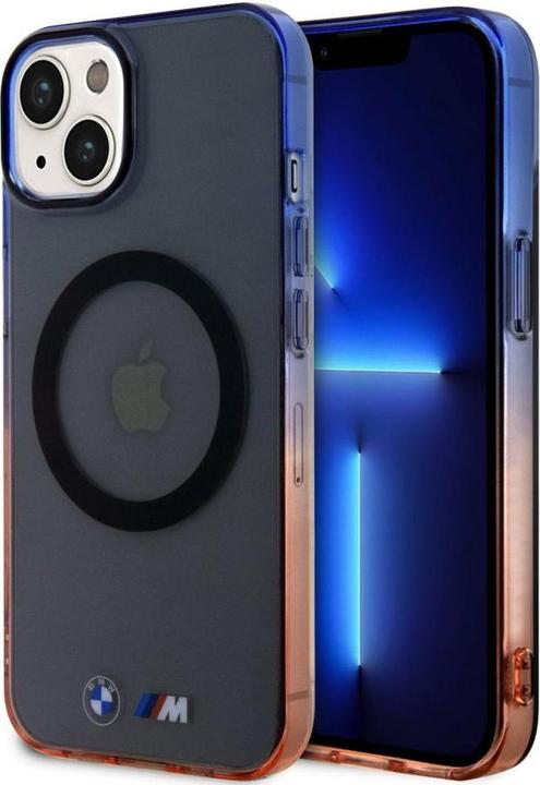 Image du produit BMW BMHMP15SHTGE iPhone 15 / 14 / 13 6.1" szary/grey hardcase Gradient Bumper MagSafe (Apple iPhone 15)