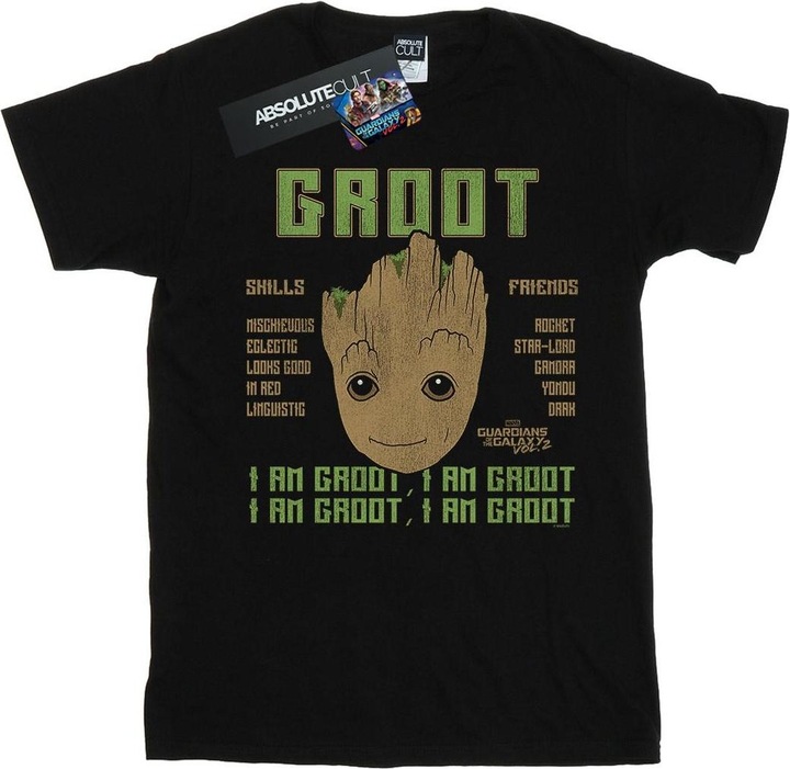 Produktbild Guardians Of The Galaxy Vol. 2 Groot Skills TShirt (XL)