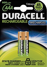 Immagine prodotto Duracell Ricarica Ultra (2 pz., AAA, 850 mAh)