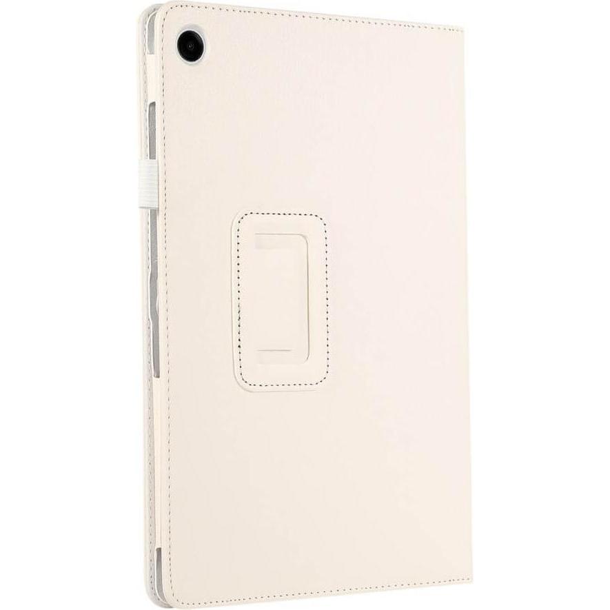 Thumbnail - Cover-Discount Galaxy Tab A9+ - Bi-fold Stand Etui weiss (Galaxy Tab A9+), Tablet Hülle, Weiss