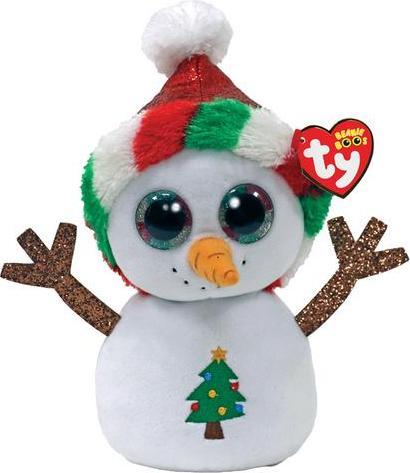 Produktbild Ty Plush - Beanie Boos - Winter Collection - Misty the Snowman (Regular) (TY36533) (15 cm)
