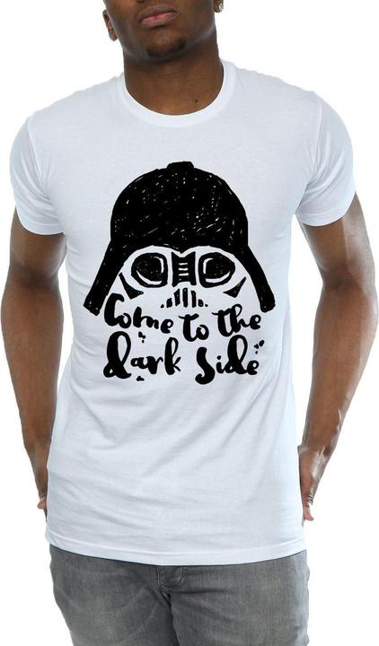 Immagine prodotto Star Wars Darth Vader Come To The Dark Side Sketch Maglietta Uomo (S)