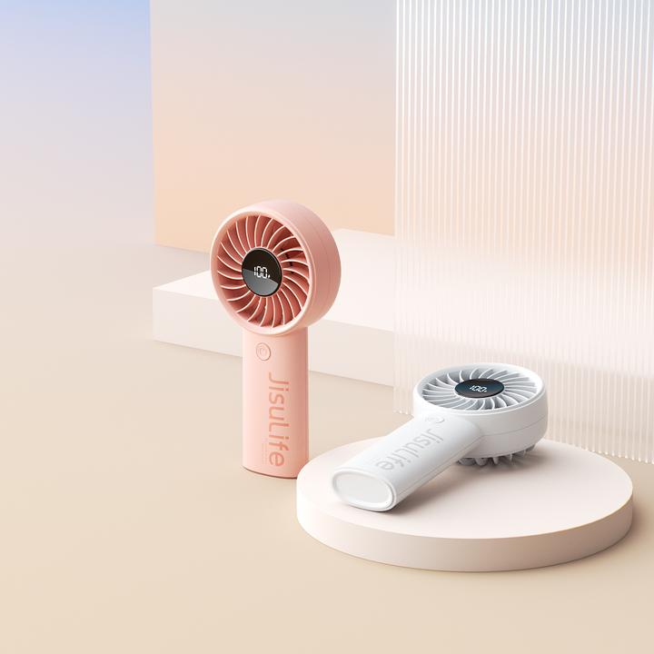 Image du produit Jisulife Ventilateur de poche Life4 (5000mAh) rose