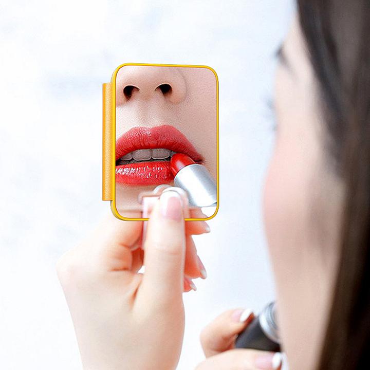 Actual product image Wekome 3in1 wireless charger with MagSafe for iPhone, Apple Watch and AirPods + mirror (yellow)