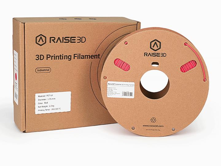 Image du produit Raise3D Filament industriel PET GF Red 1kg (PET, 1.75 mm, 1000 g)