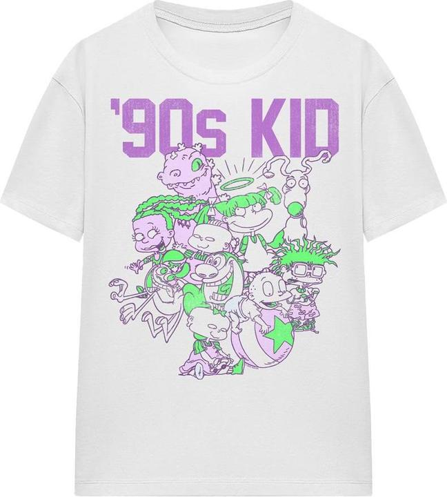 Actual product image Nickelodeon Unisex Adult 90s Kid T-Shirt (XXL)