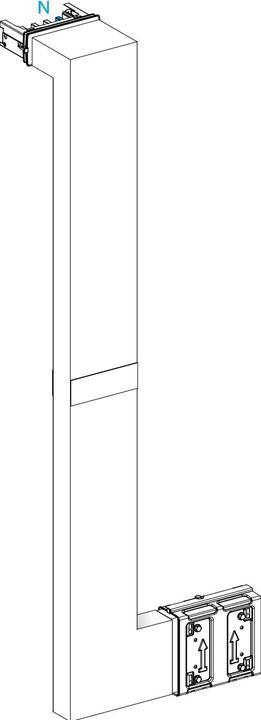 Actual product image Schneider Electric SE KSA400DMBL41F KSA Multi-directional change upwards right (Terminal strips)