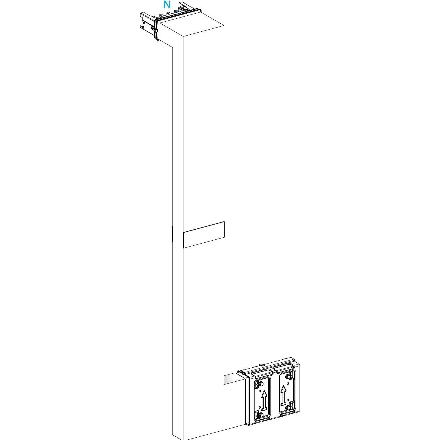 Thumbnail - Schneider Electric SE KSA250DMBL41F KSA Mehrfachrichtungsänderung aufwärts rechts (Verteiler), Elektronikzubehör + Geh...