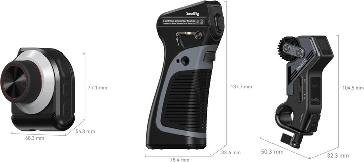 Immagine prodotto SmallRig MagicFIZ Sistema di follow focus senza fili Kit 2-due motori (Seguire la messa a fuoco)