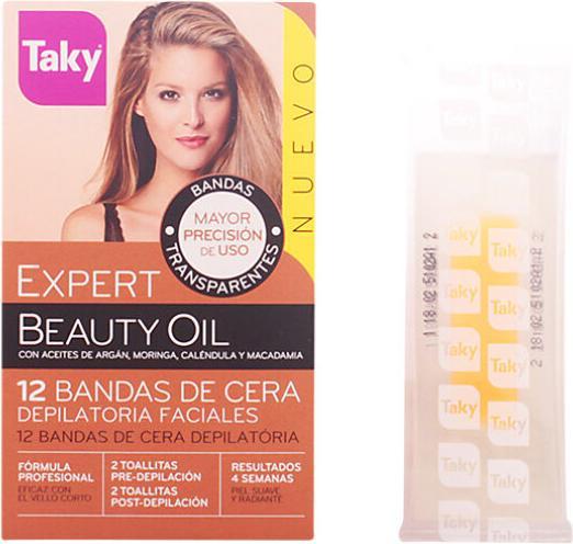 Taky Beauty Oil Haarentfernungsstreifen 200g - 12er-Pack (200 ml, 1 x, 10 g)
