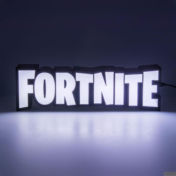 Actual product image Paladone Products Fortnite logo LED RGB lamp