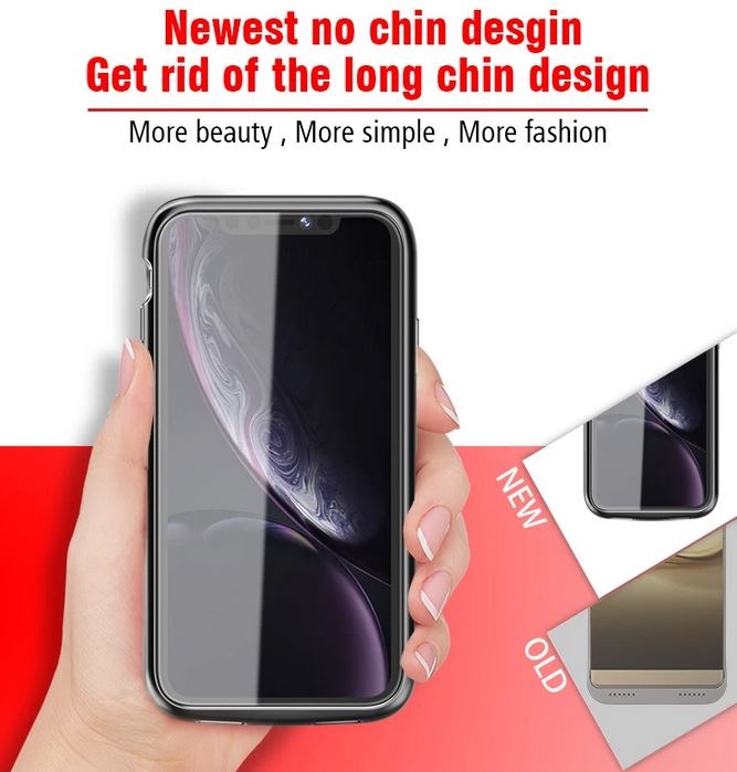 Image du produit PhoneLook Coque Gel silicone chargeur power bank 4800mAh intégré (Apple iPhone 12 Pro Max)