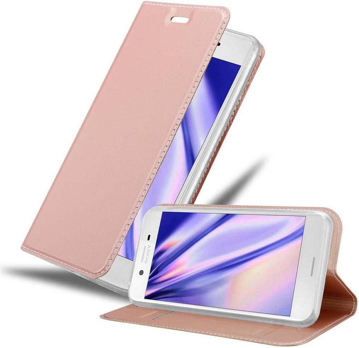 Actual product image Cadorabo Book Classy Style Cover (Sony Xperia X)