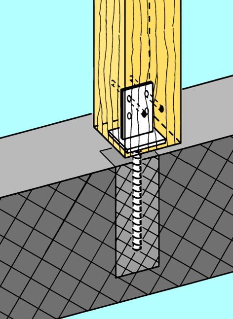 Produktbild Simpson Sst Stützenschuhe, Typ I (Stützenfuss, 1 Stk.)