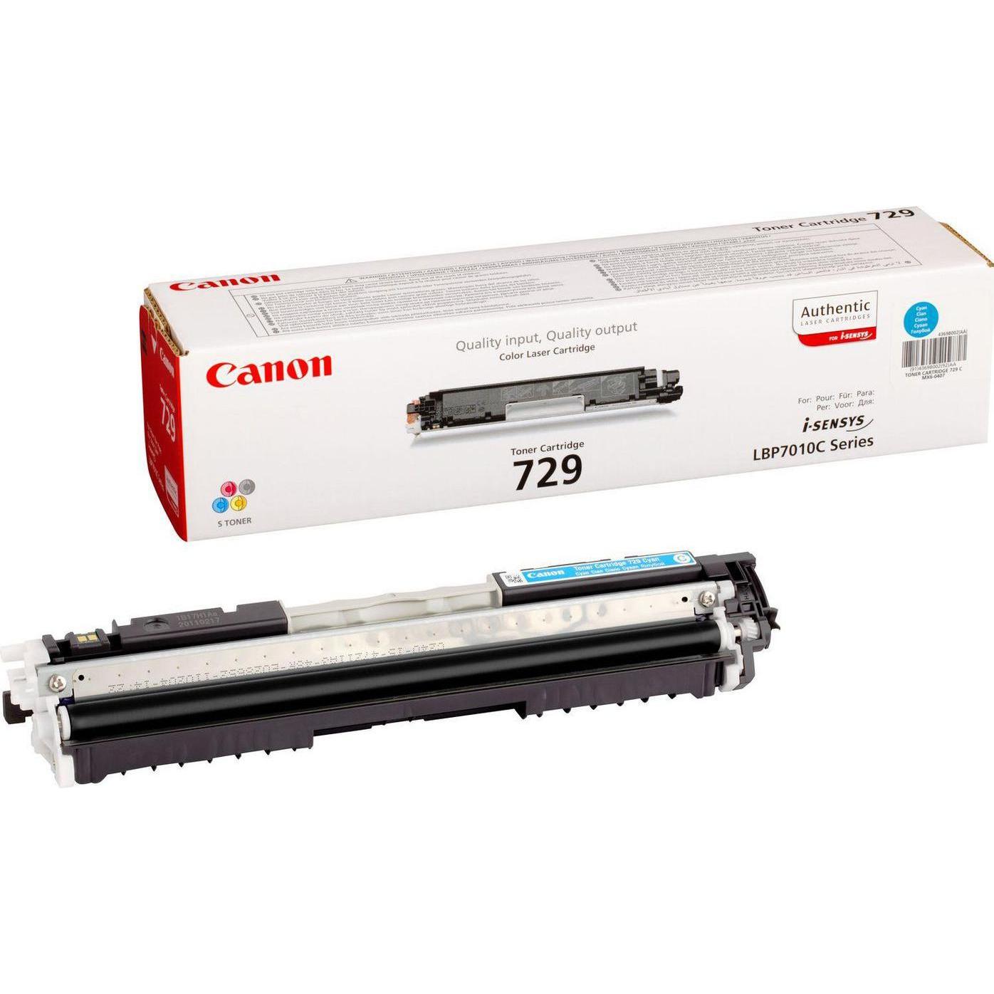 Canon, Toner, Toner Cyan 729