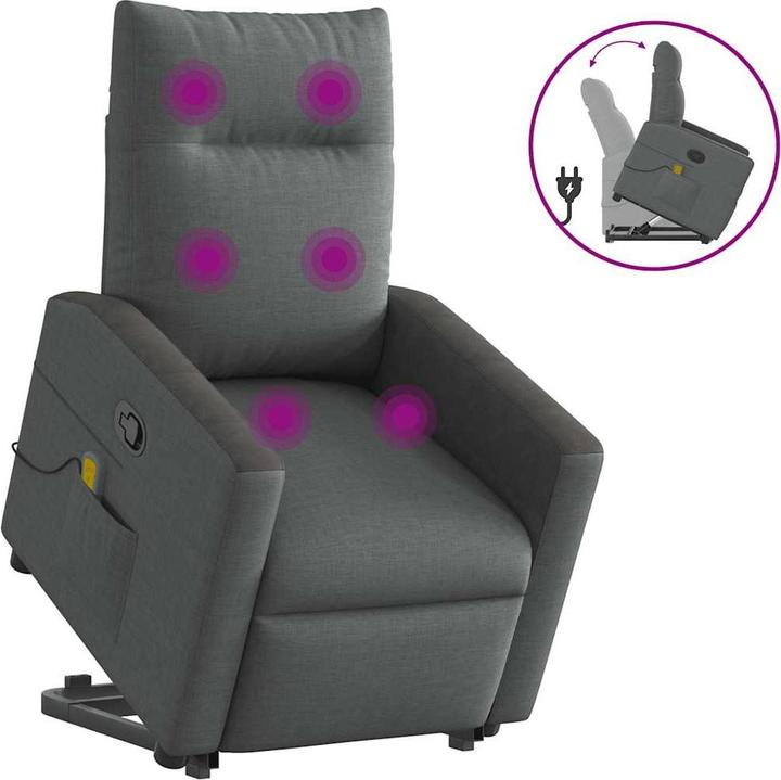 Image du produit vidaXL Massagesessel mit Aufstehhilfe