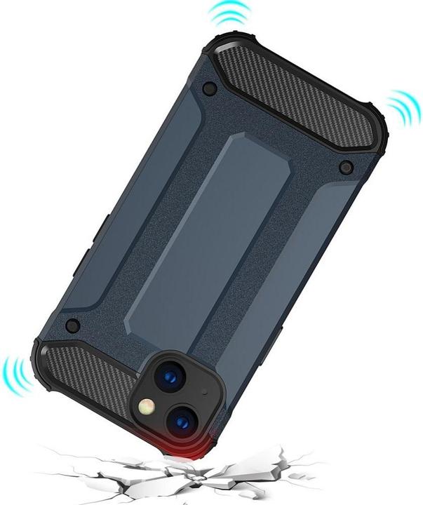 Image du produit Hurtel Hybrid Armor Case Tough Rugged Cover pour iPhone 13 mini or (Apple iPhone 13 mini)