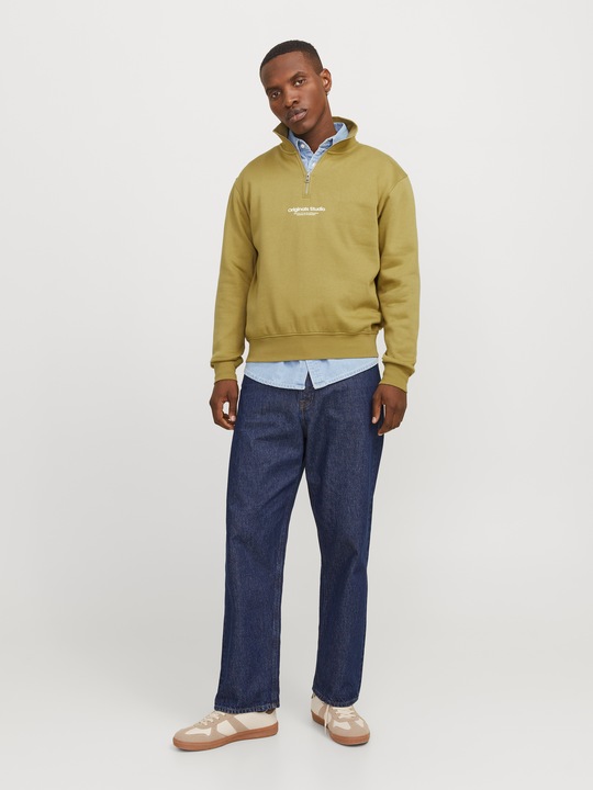 Actual product image Jack & Jones Jorvesterbro Sweat Quarter Zip Hn Noos (L)