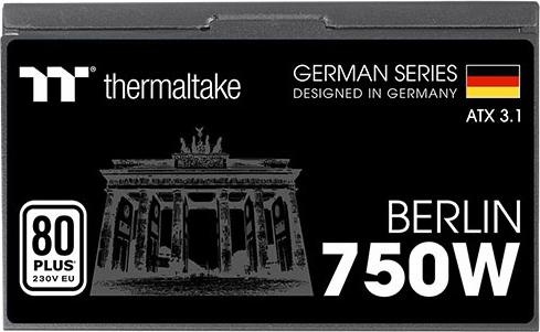 Produktbild Thermaltake TT Berlin 750W ATX3.1 (null Watt) (750 W)