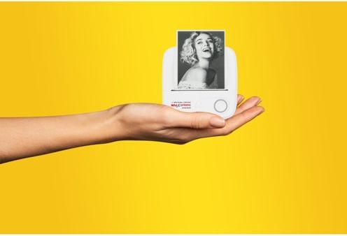 Produktbild Easypix InstantFUN Pocket Printer P1 (Thermodirekt, Schwarz-Weiss)