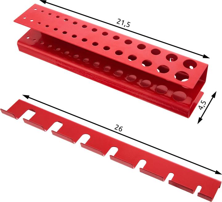 Actual product image tectake Tool Pegboard