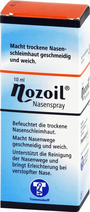 Image du produit Trommsdorff Nozoil spray nasal humidifie la muqueuse nasale sèche, solution de 10 ml (1 pièce(s))