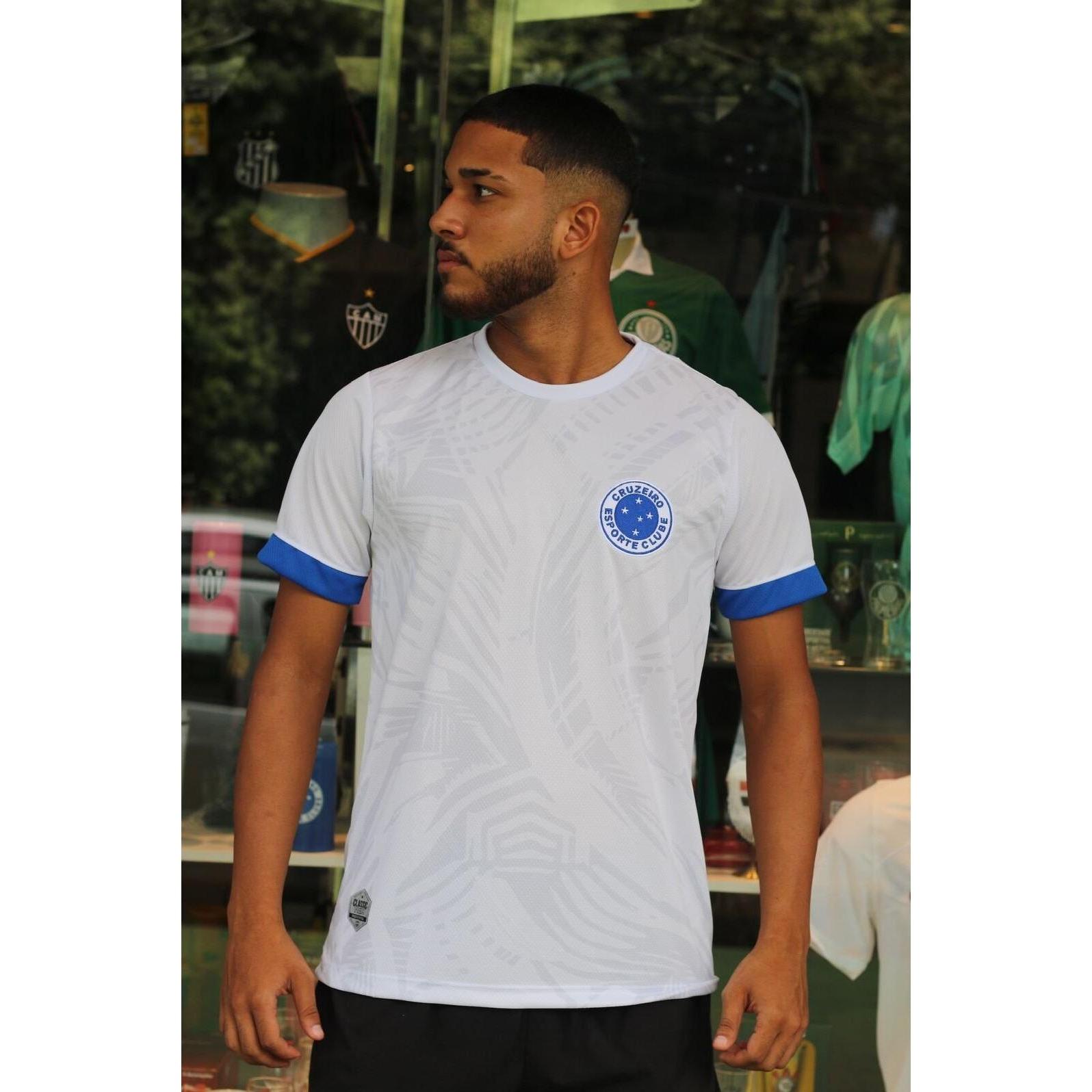 Retromania by Veris, Herren, Fussballtrikot, trikot cruzeiro claic dc003 (S), Blau, S