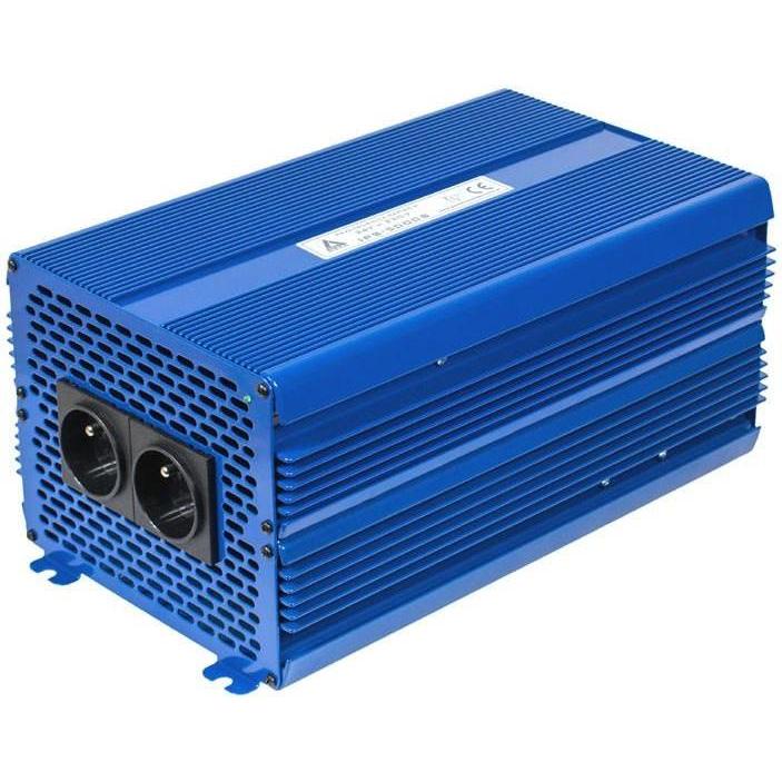 Digital, Spannungswandler, AZO 24 VDC / 230 VAC ECO MODE SINUS IPS-5000S 5000W Spannungswandler