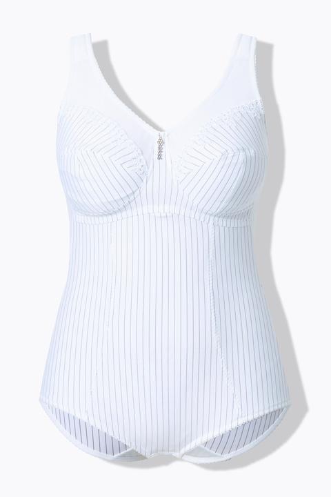 Actual product image Ulla Popken Pinstripe Shaping Bodysuit (85 E)
