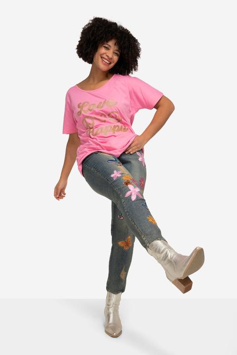 Actual product image Angel of Style Patched Slim Fit 5-Pocket 7/8 Skinny Jeans (56)