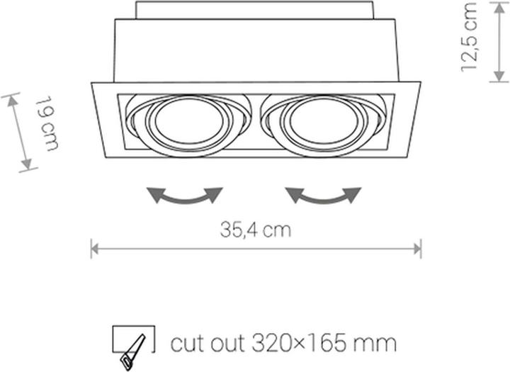 Produktbild Licht-Erlebnisse Downlight (GU10)