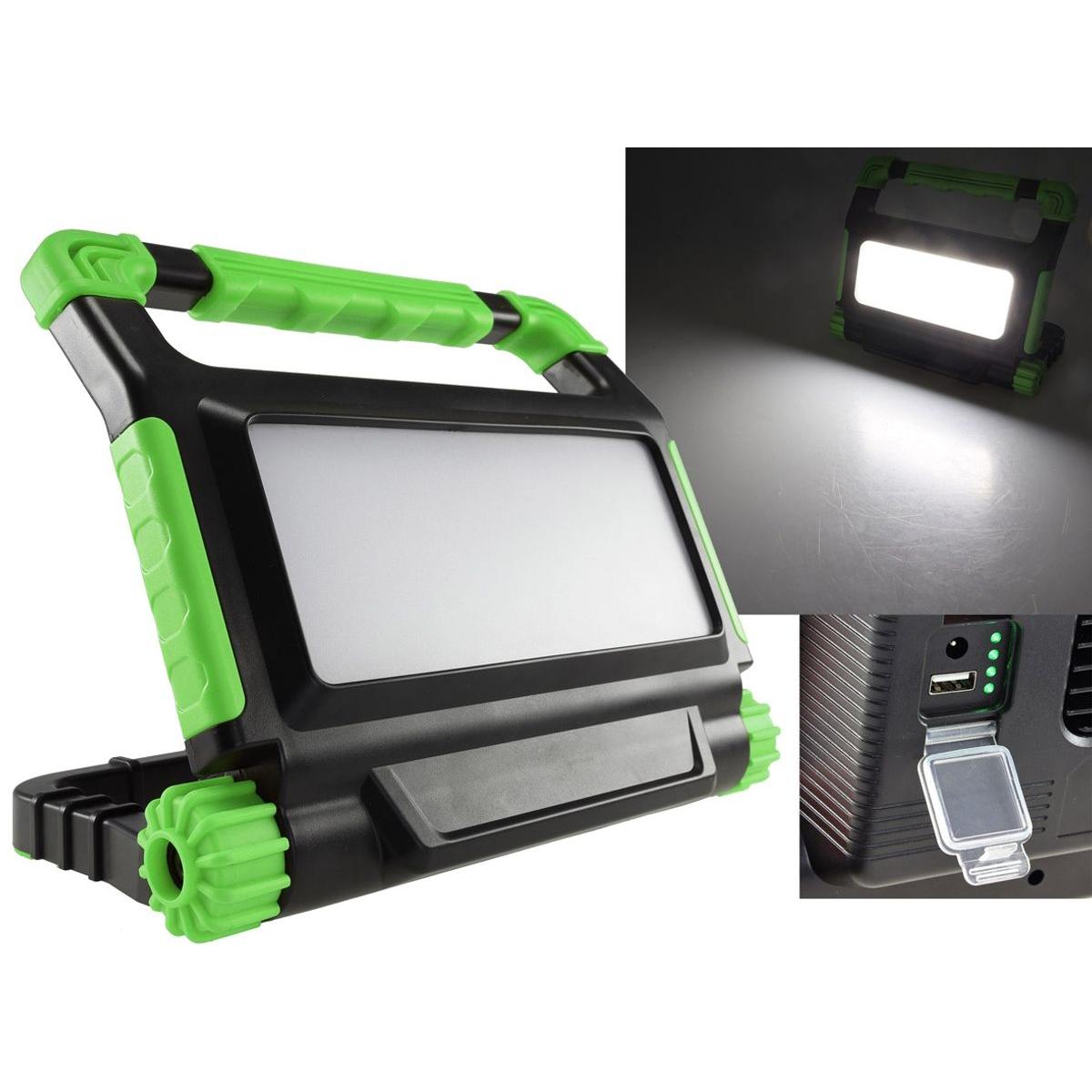 Chilitec, Arbeitsleuchte, LED Baustrahler mit Akku "BSA-50" (4200 lm)