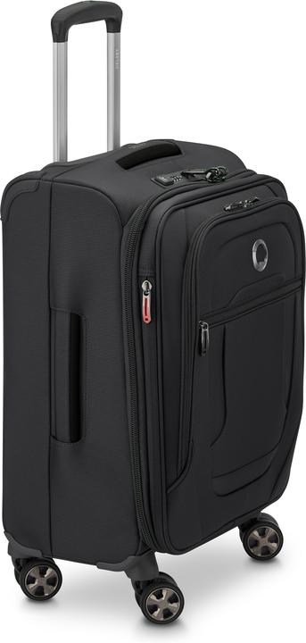Actual product image Delsey Helium DLX Expandable -matkalaukku, musta (43 l)