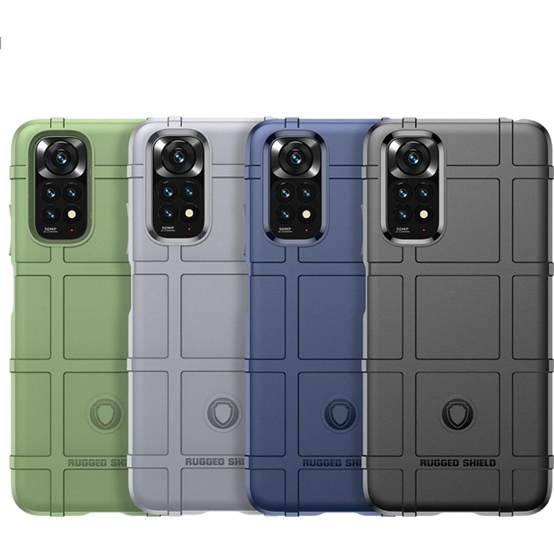 Thumbnail - Screenguard Xiaomi Redmi Note 11 Rugged Shield Hülle (Xiaomi Redmi Note 11), Smartphone Hülle, Schwarz