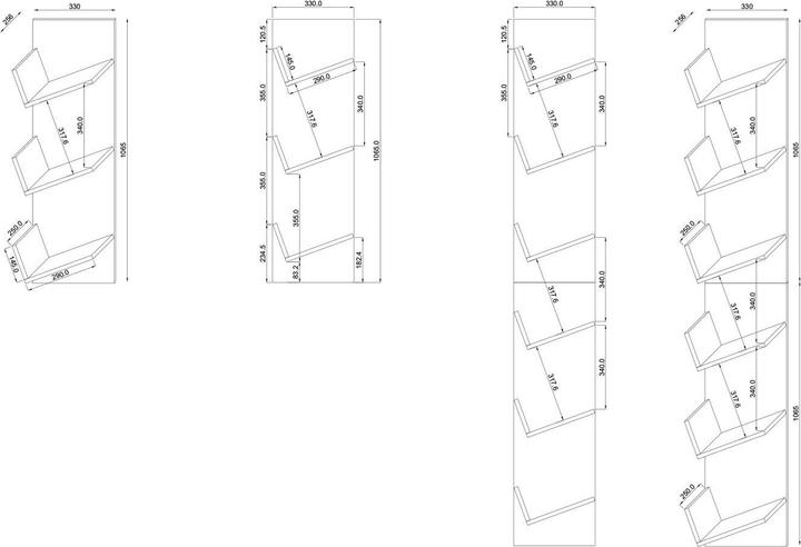 Produktbild VCM Sulda (33 x 26 x 106 cm)