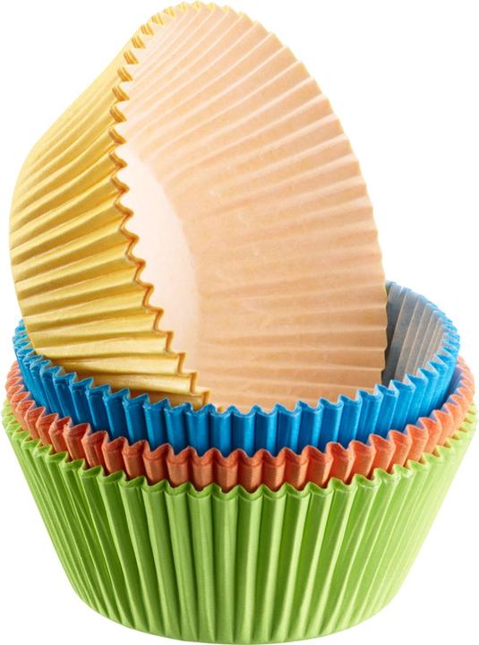 Produktbild Westmark 80 Muffin Papier-Backförmchen, farbig, 4-farbig sortiert (7.50 cm)