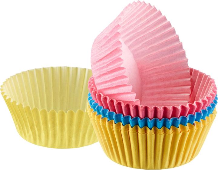 Productafbeelding Westmark 60 mini muffin papieren bakvormpjes, gekleurd