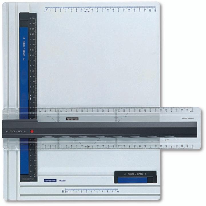 Staedtler Mars 661 - A4 (210x297 mm) - noir - blanc - plastique
