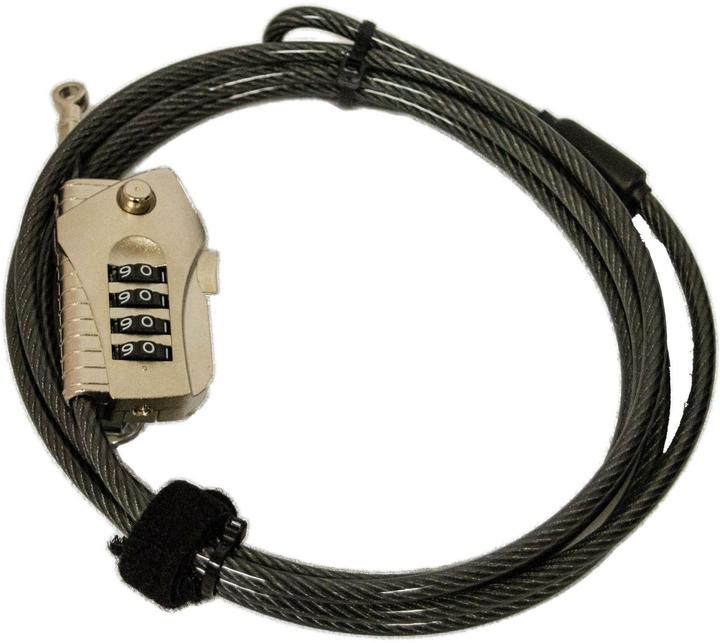 Burg Wächter Kabelschloss mit Zahlen 720 200 Snap+Lock (200 cm)