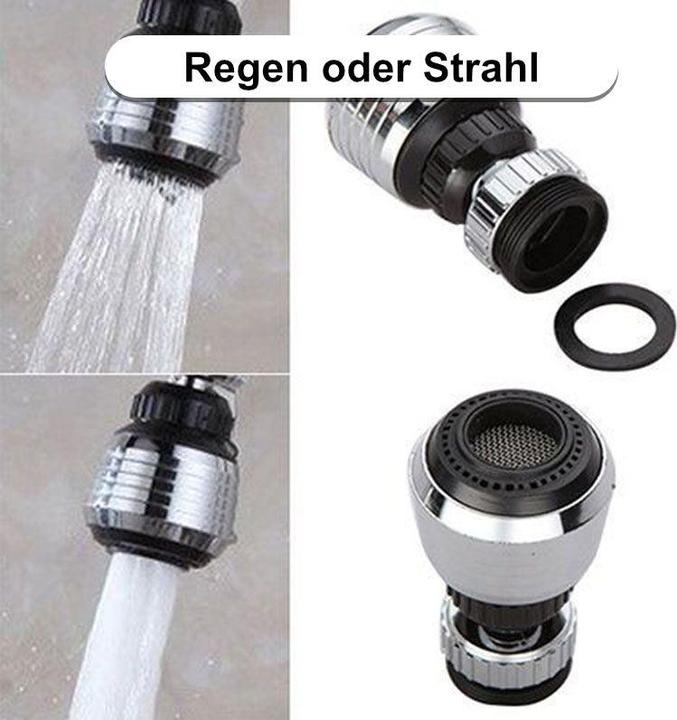 Immagine prodotto Hermex Attacco per rubinetto Testa del rubinetto Spruzzatore per cucina Spruzzatore per rubinetto