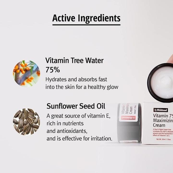 Actual product image Wishtrend Vitamin 75 Maximising (50 ml, Day cream)