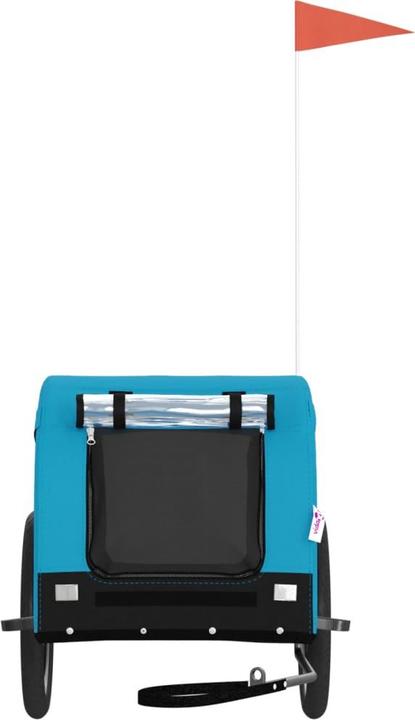Produktbild VidaXL Fahrradanhänger Hunde Oxford-Gewebe & Eisen