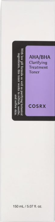 Actual product image Cosrx AHA/BHA Clarifying Treatment Toner (Tonic water, 150 ml)